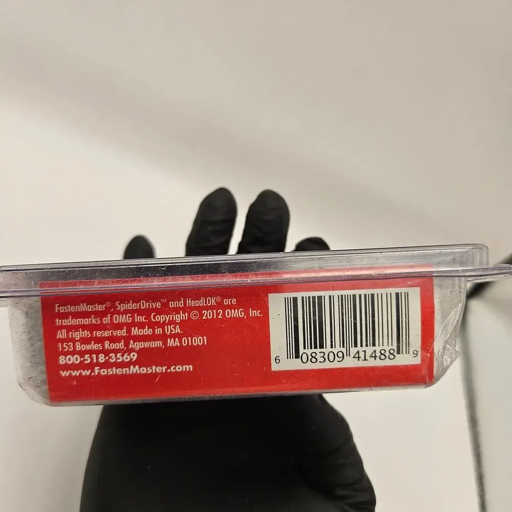 FASTEN MASTER HEADLOK 6 INCHES STRUCTURAL WOOD SCREW 12 PACK